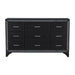 Salon Dresser in Black/Gold/Silver/Champagne - 1572BK-5 - FAMSA Furniture (TX)