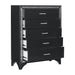 Salon Chest in Black/Gold/Silver/Champagne - 1572BK-9 - FAMSA Furniture (TX)