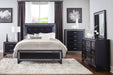 Salon Chest in Black/Gold/Silver/Champagne - 1572BK-9 - FAMSA Furniture (TX)