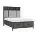 Wittenberry Eastern King Platform Bed in Gray - 1573K-1EK - FAMSA Furniture (TX)