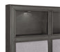 Wittenberry Eastern King Platform Bed in Gray - 1573K-1EK - FAMSA Furniture (TX)
