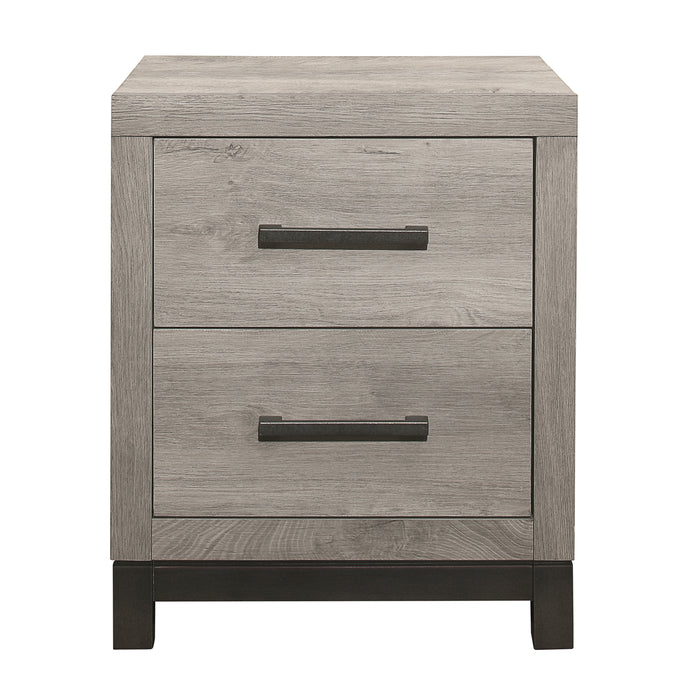 Zephyr 4pc Set (TB+NS+DR+MR) in Gray - 1577T-1*4 - FAMSA Furniture (TX)