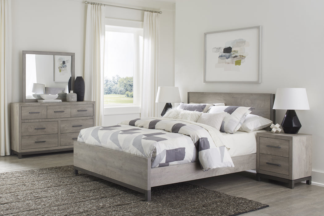 Zephyr Nightstand in Gray - 1577-4 - FAMSA Furniture (TX)