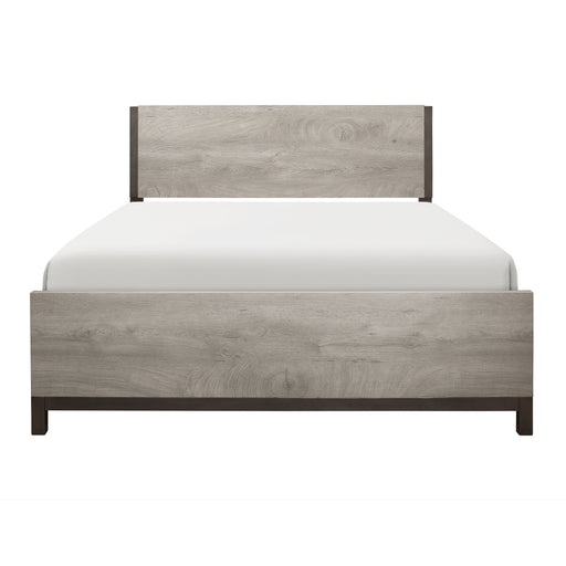 Zephyr Eastern King Bed in Gray - 1577K-1EK - FAMSA Furniture (TX)