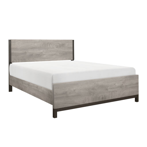 Zephyr Queen Bed in Gray - 1577-1 - FAMSA Furniture (TX)