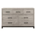 Zephyr Dresser in Gray - 1577-5 - FAMSA Furniture (TX)