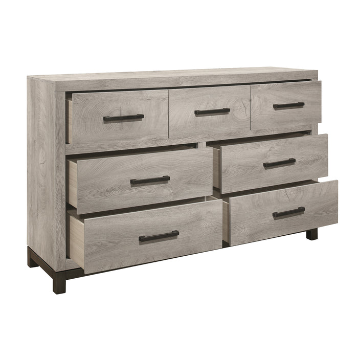 Zephyr Dresser in Gray - 1577-5 - FAMSA Furniture (TX)