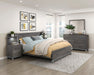 Zephyr Queen Bed in Gray - 1577DG-1 - FAMSA Furniture (TX)