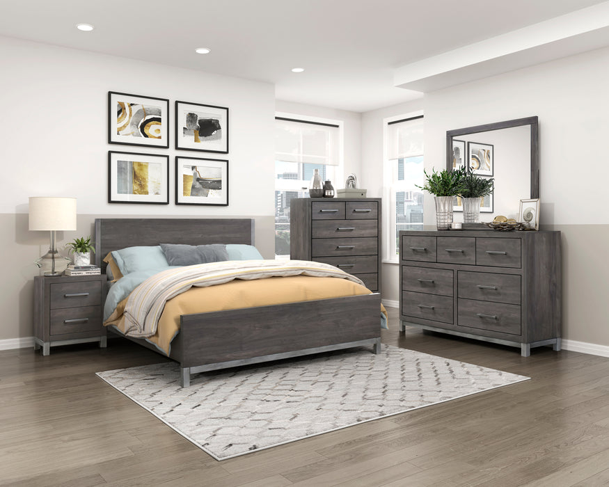 Zephyr Mirror in Gray - 1577DG-6 - FAMSA Furniture (TX)