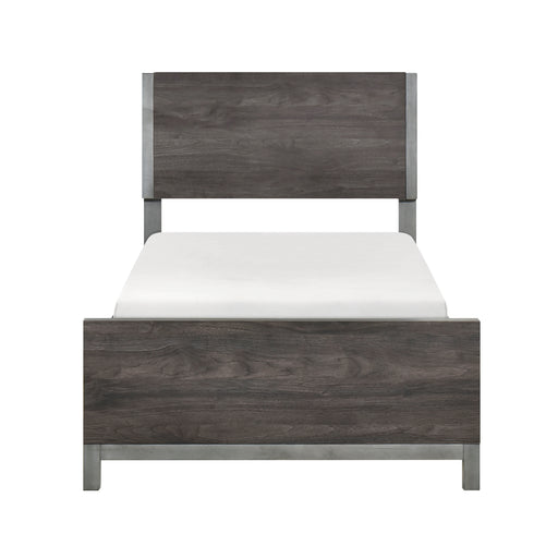 Zephyr Twin Bed in Gray - 1577DGT-1 - FAMSA Furniture (TX)