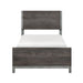 Zephyr Twin Bed in Gray - 1577DGT-1 - FAMSA Furniture (TX)