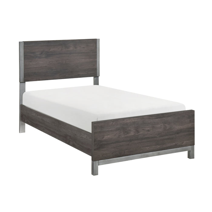 Zephyr Twin Bed in Gray - 1577DGT-1 - FAMSA Furniture (TX)