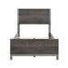 Zephyr Twin Bed in Gray - 1577DGT-1 - FAMSA Furniture (TX)