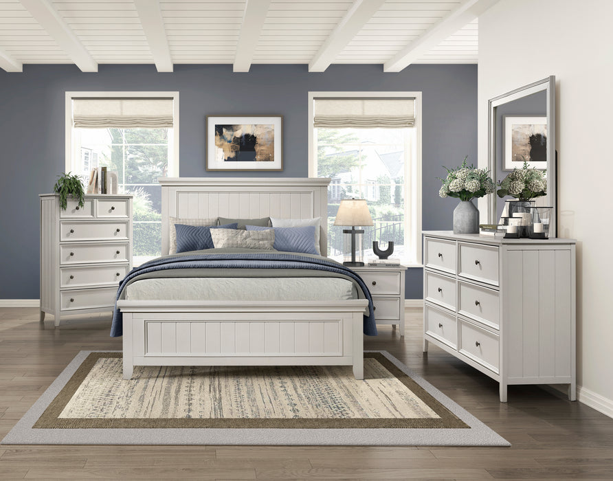 Donahue Full Bed in White - 1581F-1 - FAMSA Furniture (TX)