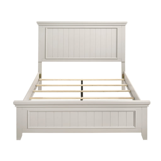 Donahue Eastern King Bed in White - 1581K-1EK - FAMSA Furniture (TX)