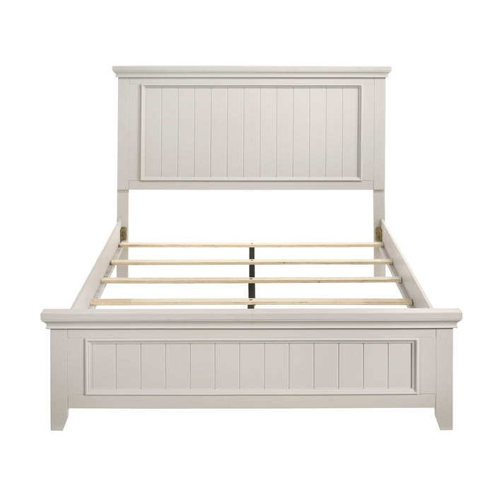 Donahue Full Bed in White - 1581F-1 - FAMSA Furniture (TX)