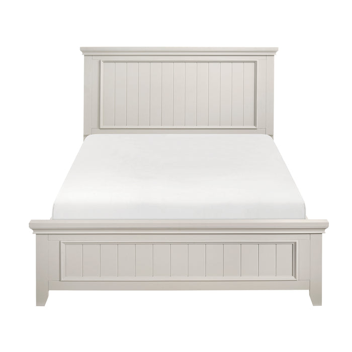 Donahue Queen Bed in White - 1581-1 - FAMSA Furniture (TX)
