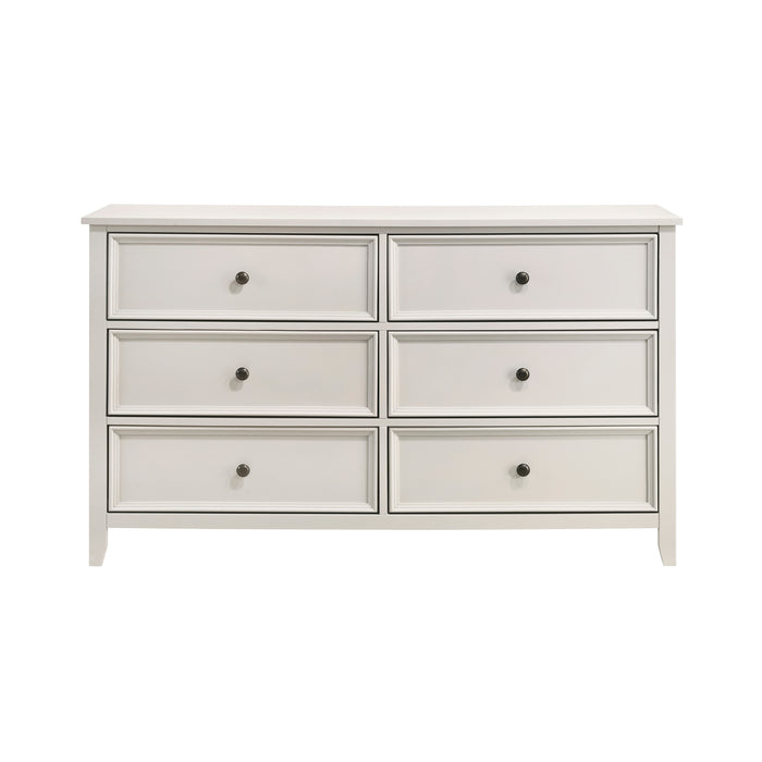 Donahue Dresser in White - 1581-5 - FAMSA Furniture (TX)