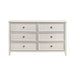 Donahue Dresser in White - 1581-5 - FAMSA Furniture (TX)