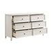 Donahue Dresser in White - 1581-5 - FAMSA Furniture (TX)