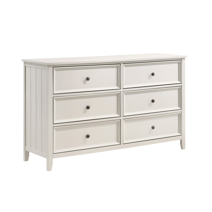 Donahue Dresser in White - 1581-5 - FAMSA Furniture (TX)