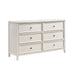 Donahue Dresser in White - 1581-5 - FAMSA Furniture (TX)