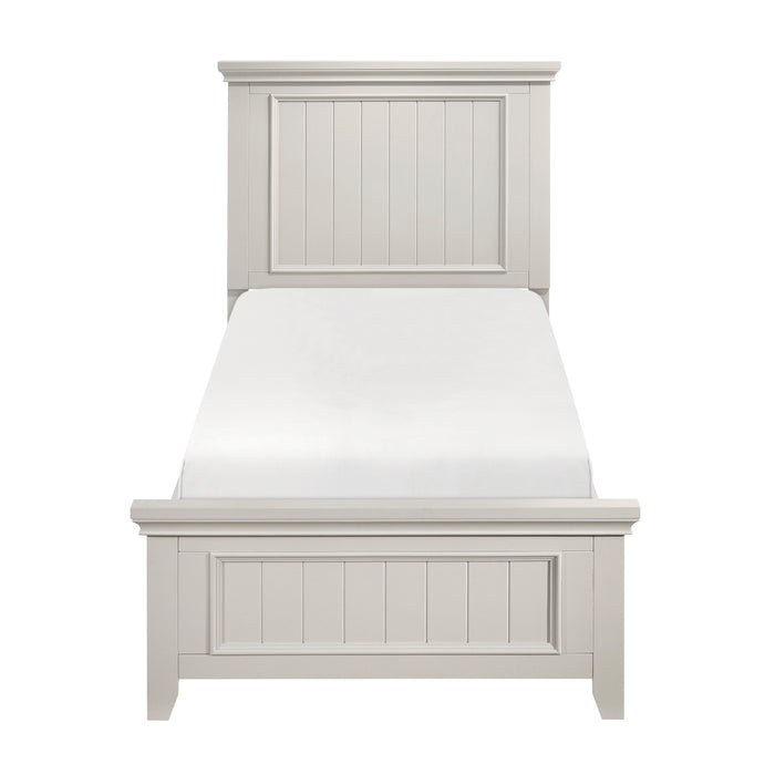 Donahue Twin Bed in White - 1581T-1 - FAMSA Furniture (TX)