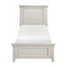 Donahue Twin Bed in White - 1581T-1 - FAMSA Furniture (TX)