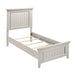 Donahue Twin Bed in White - 1581T-1 - FAMSA Furniture (TX)
