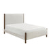 Julian Eastern King Platform Bed in Beige/Brown - 1587K-1EK - FAMSA Furniture (TX)