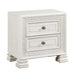 Theodora Nightstand in White - 1596-4 - FAMSA Furniture (TX)