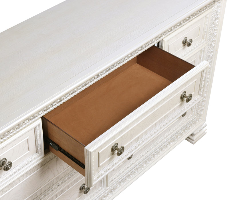 Theodora DRESSER in White - 1596-5 - FAMSA Furniture (TX)