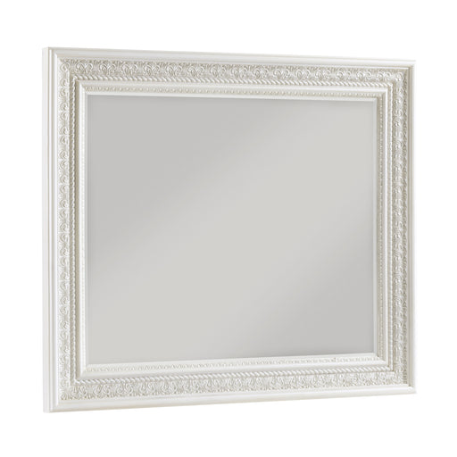 Theodora Mirror in White - 1596-6 - FAMSA Furniture (TX)