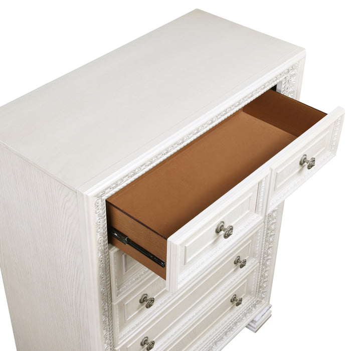 Theodora Chest in White - 1596-9 - FAMSA Furniture (TX)