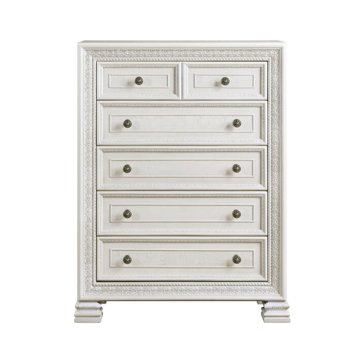 Theodora Chest in White - 1596-9 - FAMSA Furniture (TX)