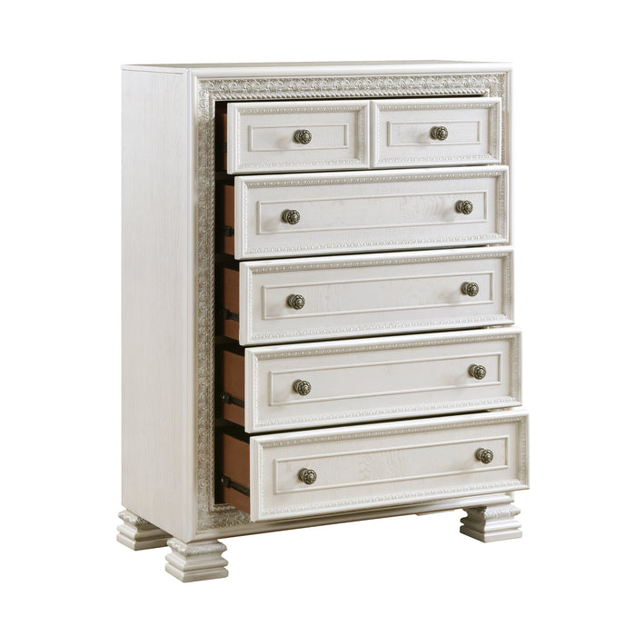 Theodora Chest in White - 1596-9 - FAMSA Furniture (TX)