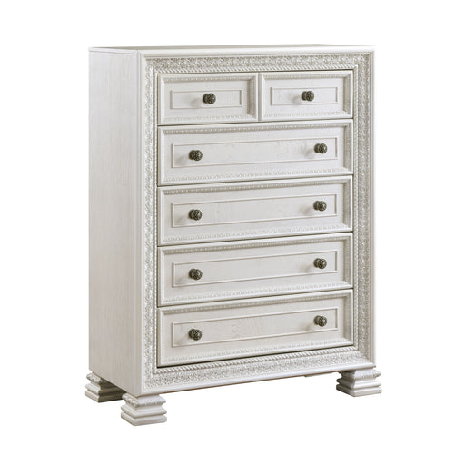 Theodora Chest in White - 1596-9 - FAMSA Furniture (TX)