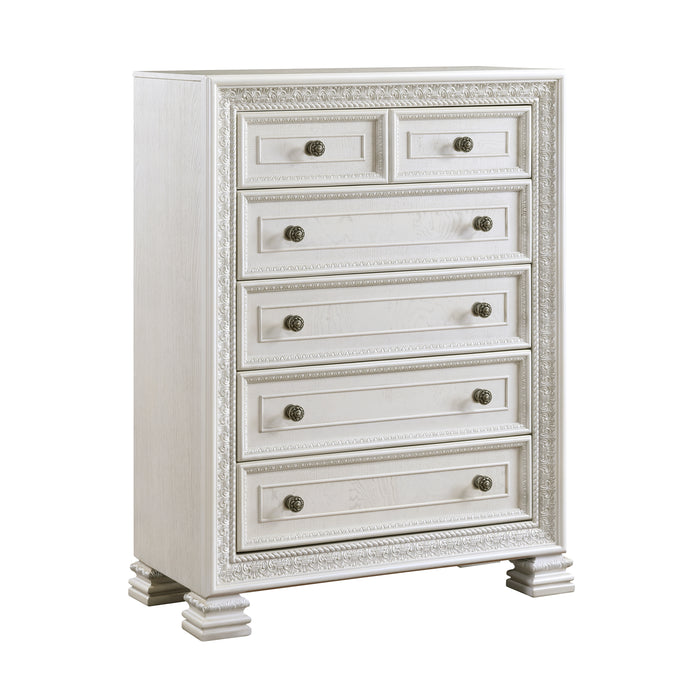 Theodora Chest in White - 1596-9 - FAMSA Furniture (TX)
