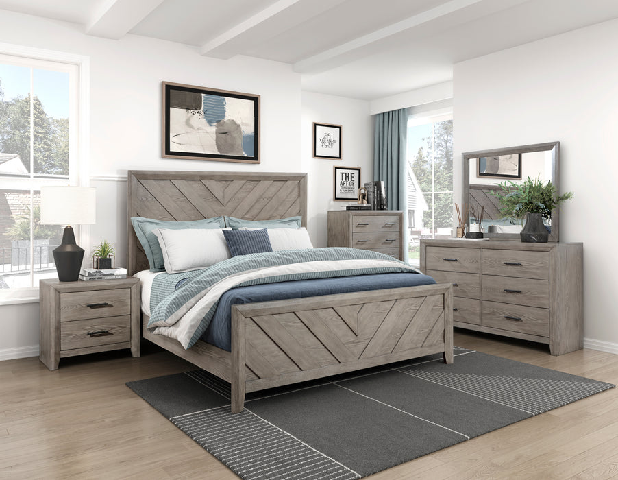 Silas Nightstand in Gray - 1598-4 - FAMSA Furniture (TX)
