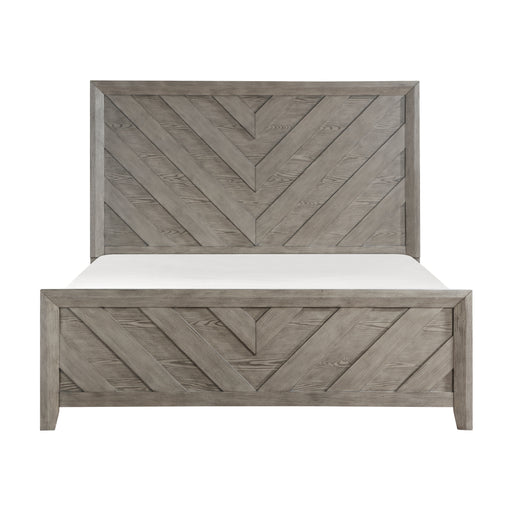 Silas Queen Bed in Gray - 1598-1 - FAMSA Furniture (TX)