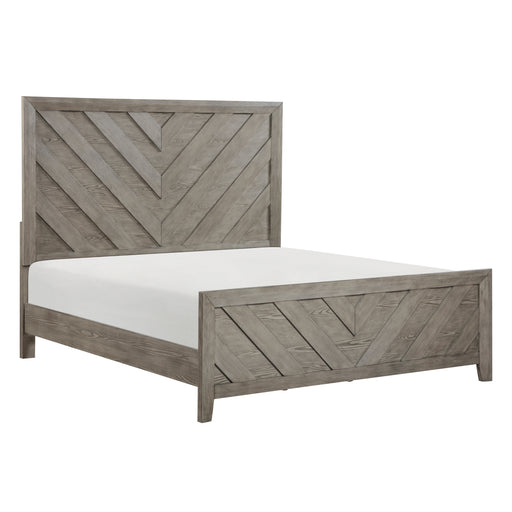 Silas Queen Bed in Gray - 1598-1 - FAMSA Furniture (TX)