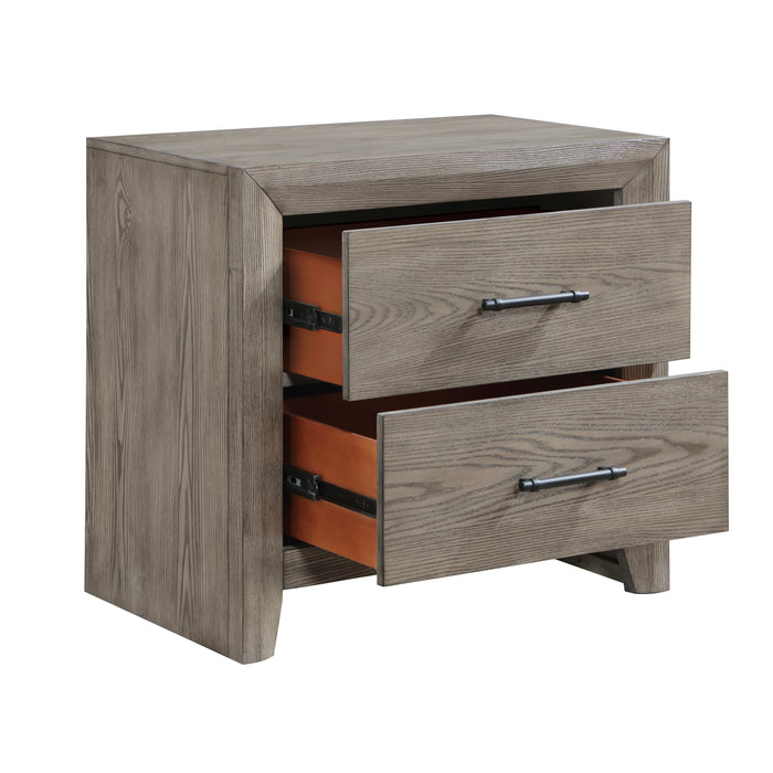 Silas Nightstand in Gray - 1598-4 - FAMSA Furniture (TX)