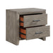 Silas Nightstand in Gray - 1598-4 - FAMSA Furniture (TX)