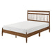 Arlo Queen Platform Bed in Brown - 1599-1 - FAMSA Furniture (TX)