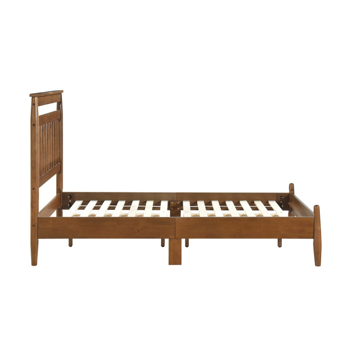 Arlo Twin Platform Bed in Brown - 1599T-1 - FAMSA Furniture (TX)