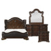 Royal Highlands 4pc Set (QB+NS+DR+MR) in Cherry - 1603-1*4 - FAMSA Furniture (TX)