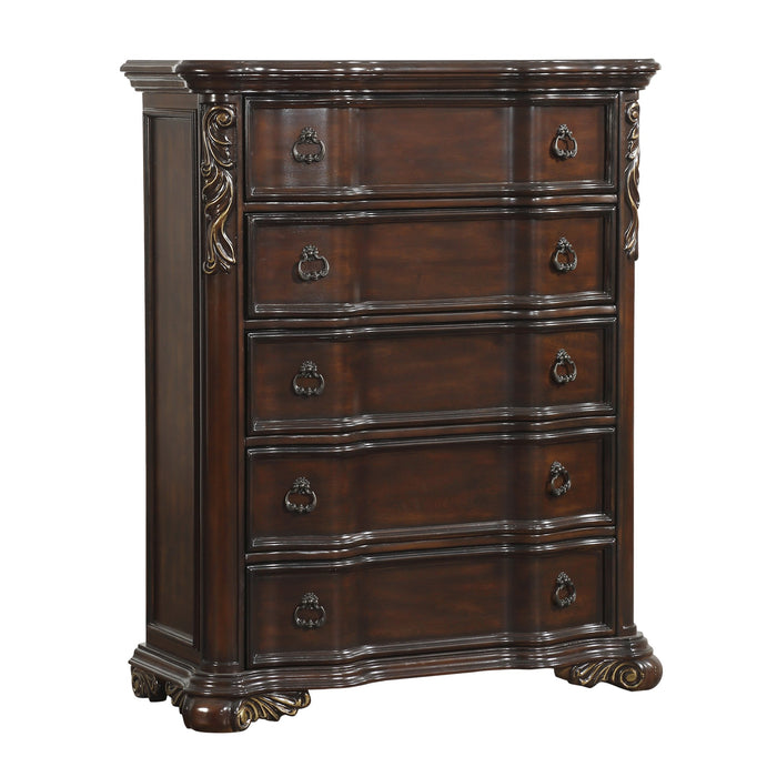 Royal Highlands Chest in Cherry - 1603-9 - FAMSA Furniture (TX)