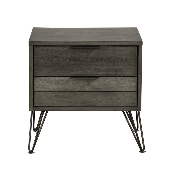 Urbanite 4pc Set (QB+NS+DR+MR) in Gray - 1604-1*4 - FAMSA Furniture (TX)