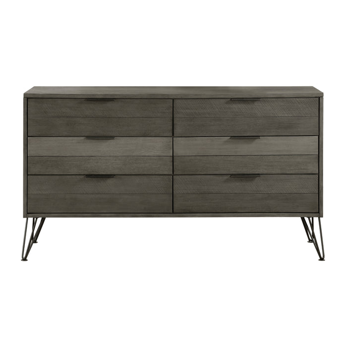 Urbanite Dresser in Gray - 1604-5 - FAMSA Furniture (TX)