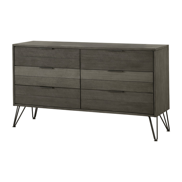 Urbanite Dresser in Gray - 1604-5 - FAMSA Furniture (TX)